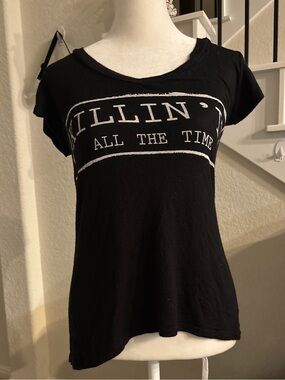 Ocasion Black Graphic Tee - 'KILLIN’ It All The Time'